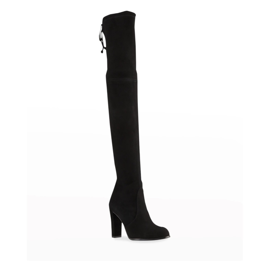 Stuart Weitzman Highland Suede Over-the-Knee Boots